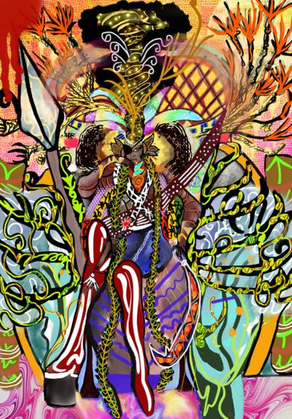 In Abundance  - a Digital Art Artowrk by Akwaa Mariin