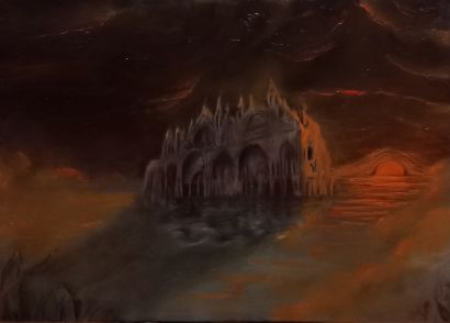 Nell"eco dell'Aldilà  - a Paintings Artwork by abramelin_art