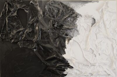 Il bianco e il nero - A Paint Artwork by Silvia Fantegrossi