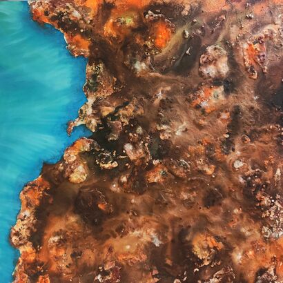 Terra - a Paint Artowrk by Sabrina Galijas-Reginali 