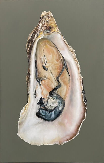 Oyster - a Paint Artowrk by Costanza Alvarez de Castro