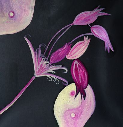 BUGRA (Apiaceae Bupleurum gracile d‘Urv. Bupleurum gracile) - a Paintings Artwork by Mateus-Berr Ruth