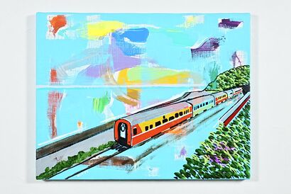 Duo Lang Station – The Beauty of Taiwan - a Paint Artowrk by HsunArt