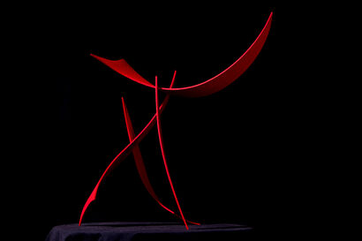 Dynamic Balance 16 - A Sculpture & Installation Artwork by Teo.