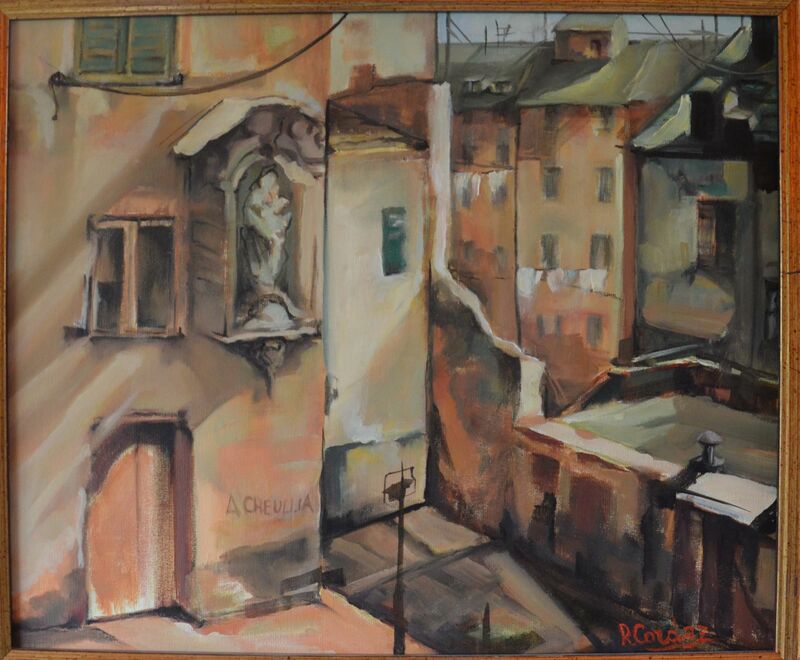 Genova scomparsa - a Paint by R. CORDAZ
