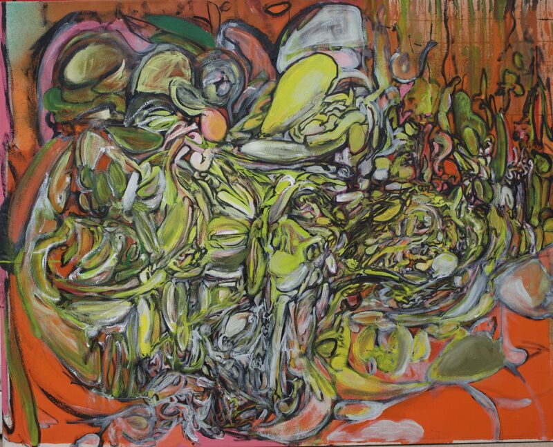 green spiral1 - a Paint by Haley Bullington