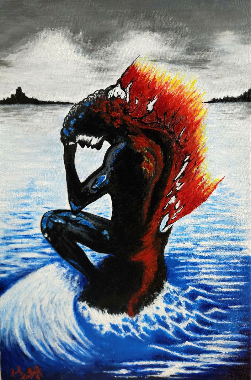 Emozione ardente - a Paintings by Pintrijel Paul