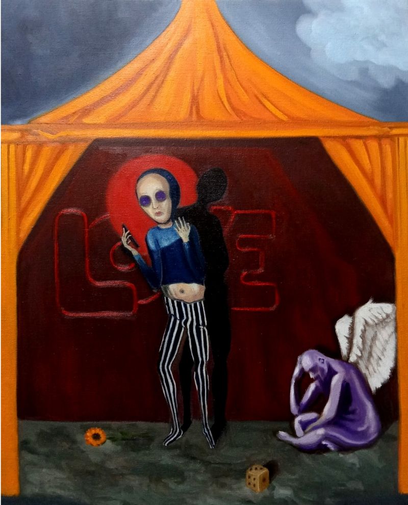 Filtered Counsciousness - a Paintings by Pedro  Ramalho