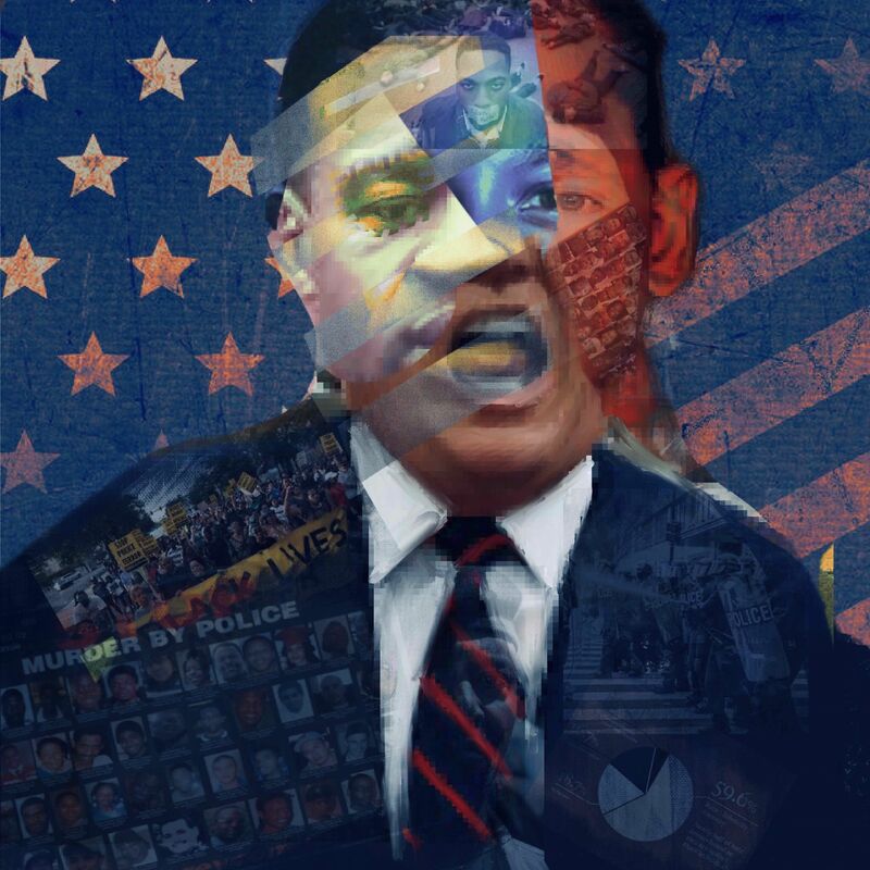 Portrait of USA 2020 - a Paint by Nimisha doongarwal