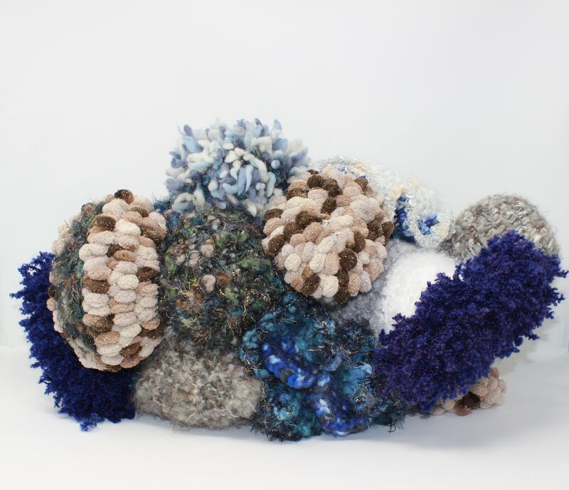 Blue Reef - a Sculpture & Installation by Marita Setas Ferro