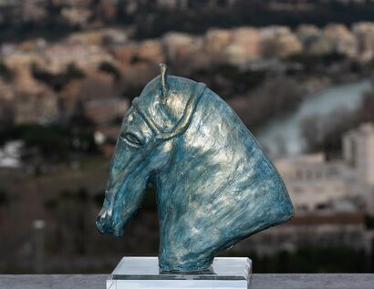 STELLA, the SHE Horse - a Sculpture & Installation Artowrk by DuminDa