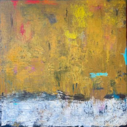 I miss you - A Paintings Artwork by Agnieszka Piotrowska-Kowalska