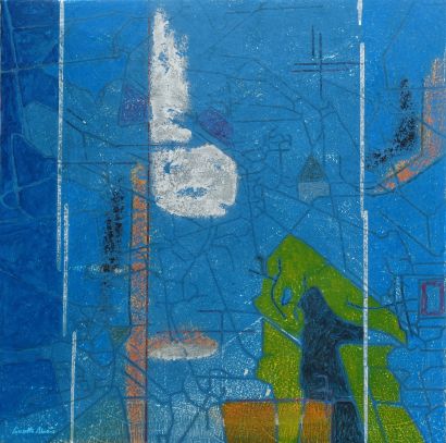 La soglia prima del salto  - a Paint Artowrk by Adriano Lovisetto