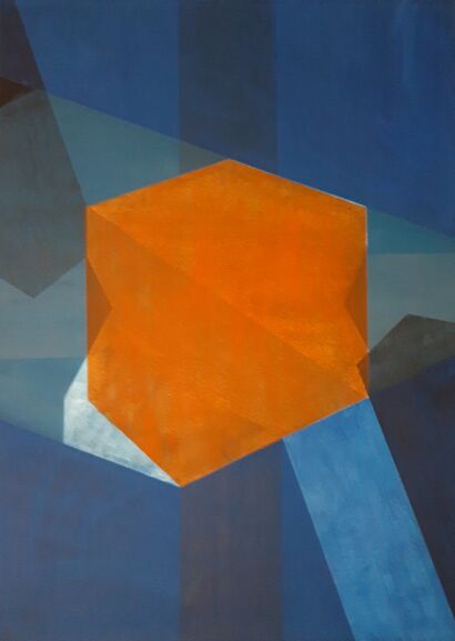 Hexagonal - A Paint Artwork by Bénédicte Gross 