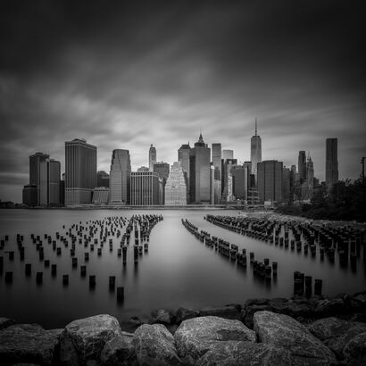 Lower Manhattan, New York - A Photographic Art Artwork by Pygmalion Karatzas