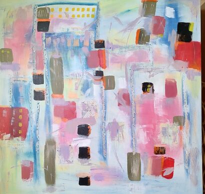 The words you cannot say  - a Paint Artowrk by alessandra schiavinato