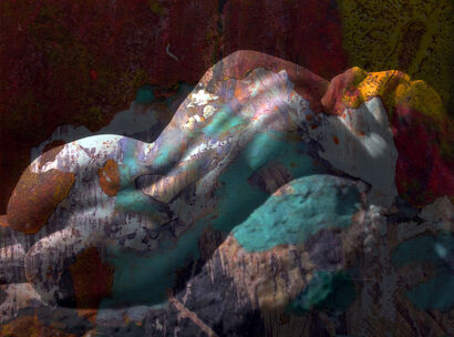 covered by colours - A Photographic Art Artwork by Barbara Goertz