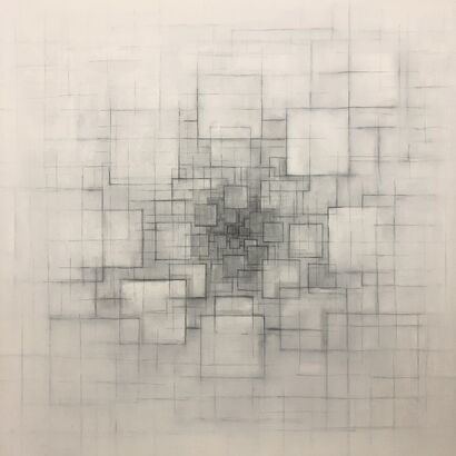 Ethereal Squares - A Paint Artwork by Lorenzo Erba
