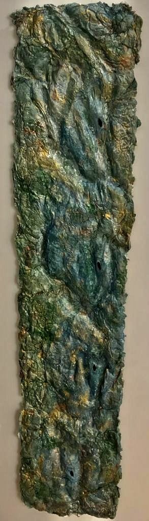 The WALL JEWELS Collection, Turquoise - a Sculpture & Installation Artowrk by DuminDa