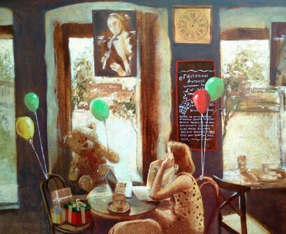  birthday - A Paint Artwork by Anastasia Maslennikova