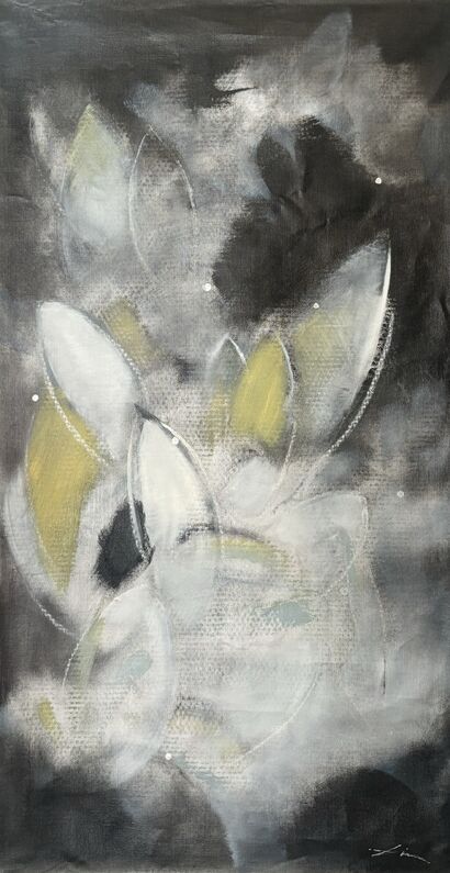rubber tree - a Paint Artowrk by Yilin Laroye