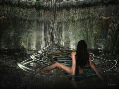 Help - a Photographic Art Artowrk by Mike Lindtner