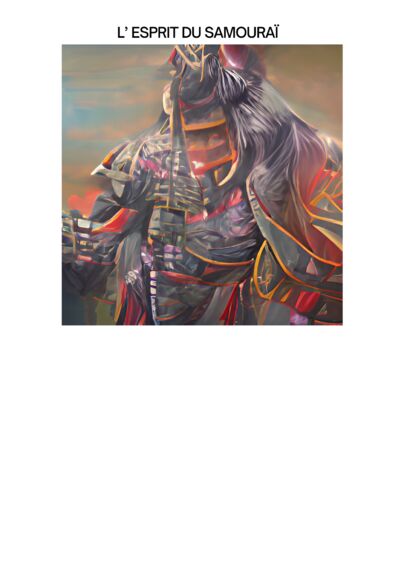 L\'esprit du samouraï  - a Paint Artowrk by KABÉ