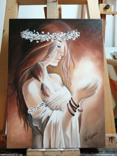luce - a Paint Artowrk by annarita guglielmi
