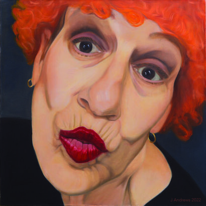 Renna Kissface - A Paint Artwork by Jonathan Andrews