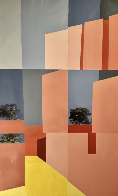 third landscape - a Paint Artowrk by Susanne Burchia