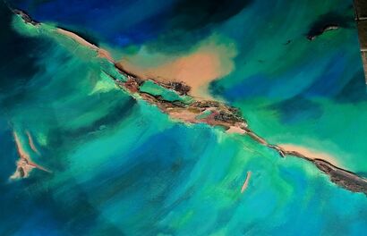 Dugi otok - A Paint Artwork by Sabrina Galijas-Reginali 