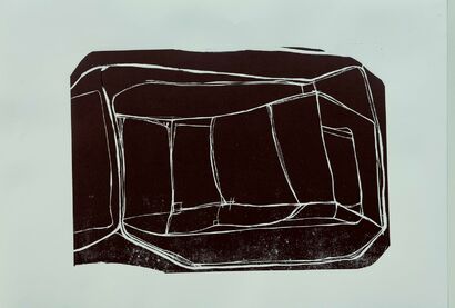 UNTITLED (PVT10) - a Paint Artowrk by isa geiger