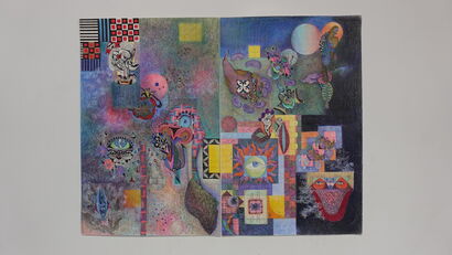  Emergence of a Dual Field - a Paint Artowrk by EshanChang 