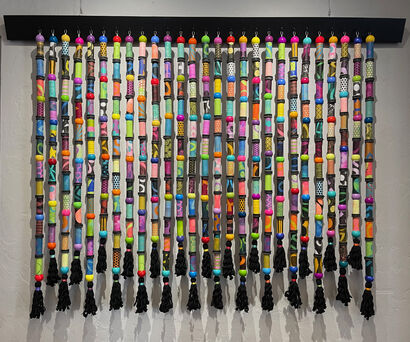 400 HIDDEN PRAYERS - a Sculpture & Installation Artowrk by Audette Minks