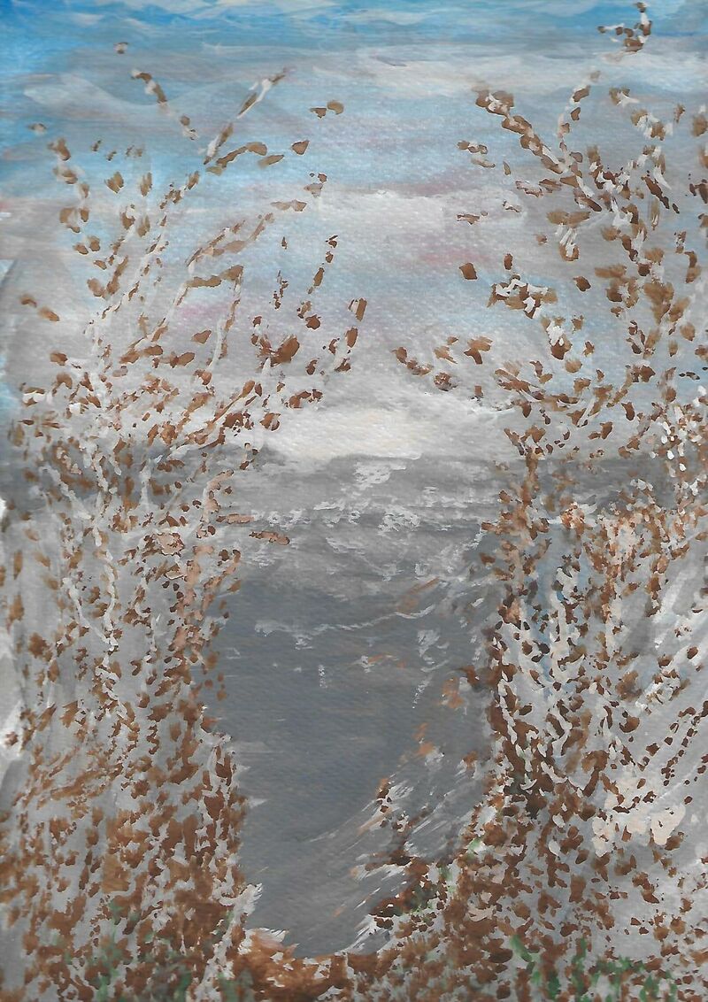 Paesaggio Invernale - a Paintings by Grazia  Maganza 