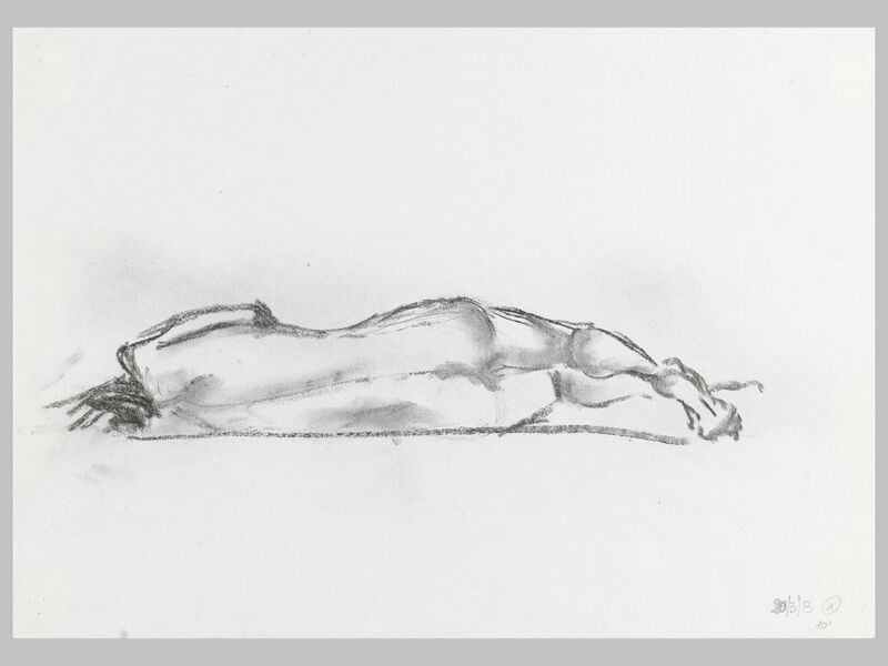 Male figure - a Paintings by Anna Serra