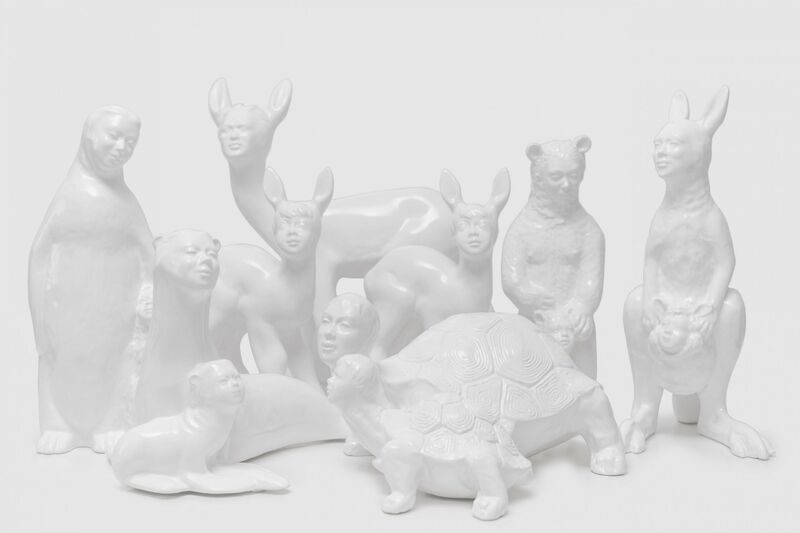 Anipeople Family - a Sculpture & Installation by MariaGiovanna Versace