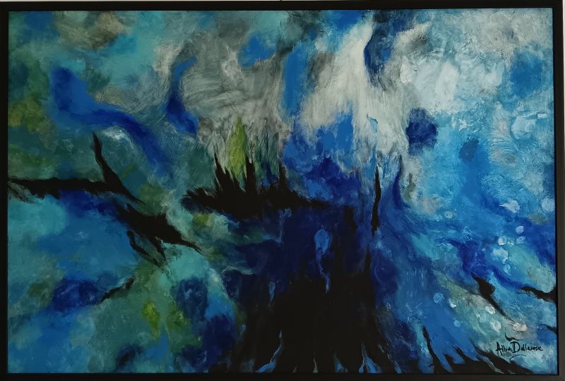 Energie da in-conscio - a Paintings by Alba Dellacasa