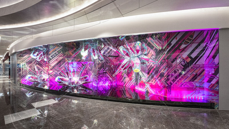 Pop Star - Labyrinth - a Urban Art by HAO LI