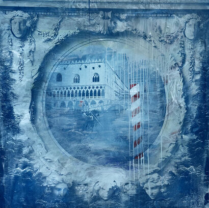 Venetian Palimpsest - a Paint Artowrk by Helene Luise Schenk