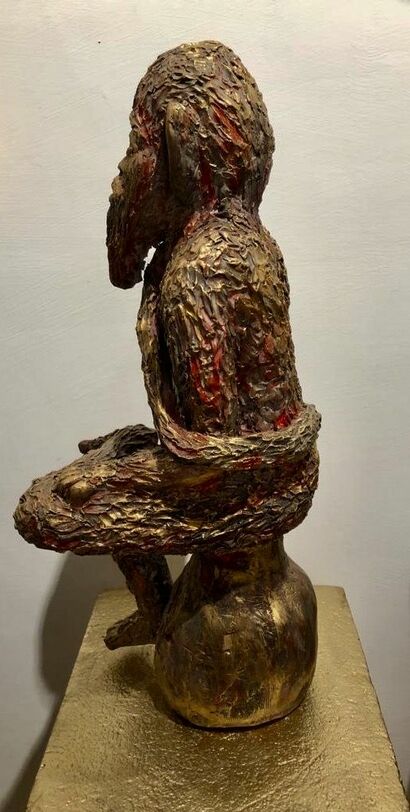 The fairy Tail Monkey - a Sculpture & Installation Artowrk by DuminDa