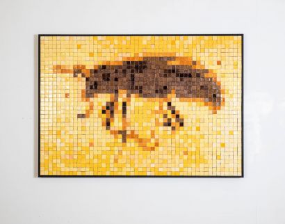 Amber Archives (Series of 4 ceramic mosaics) - a Sculpture & Installation Artowrk by Rückert Julia