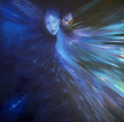 Stillness  - a Paintings Artwork by Natalia Koromvokis