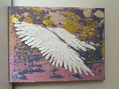 Angel’s Wing｜天使之翼 - a Paint Artowrk by Jenny  Chen 