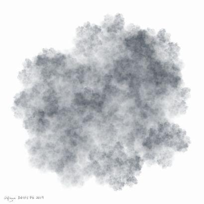 Cloud 7 - a Digital Graphics and Cartoon Artwork by Graeme Boore