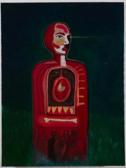 The Anatomy of Being: Memory - a Paint Artwork by Luigi Di Crasto