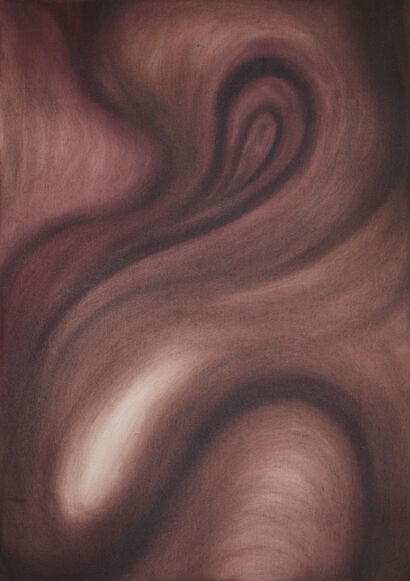 The scream - a Paint Artowrk by NAGHMEH BIZARGITI