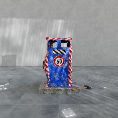 AUTOCONTROLLO - a Sculpture & Installation Artwork by ANDREA PAPI