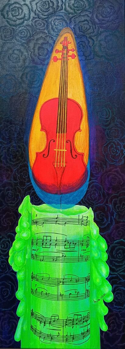 Lacrimosa - a Paint Artowrk by Laura Patricia Ulloa Baez