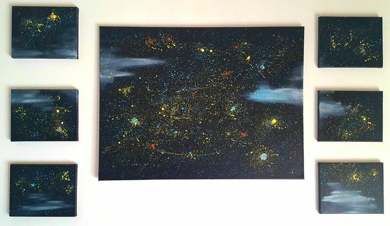 Goodnight Universe - Buonanotte universo - a Paint by Robert